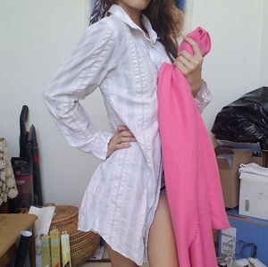 Victoria's Secret Boyfriend Button Up